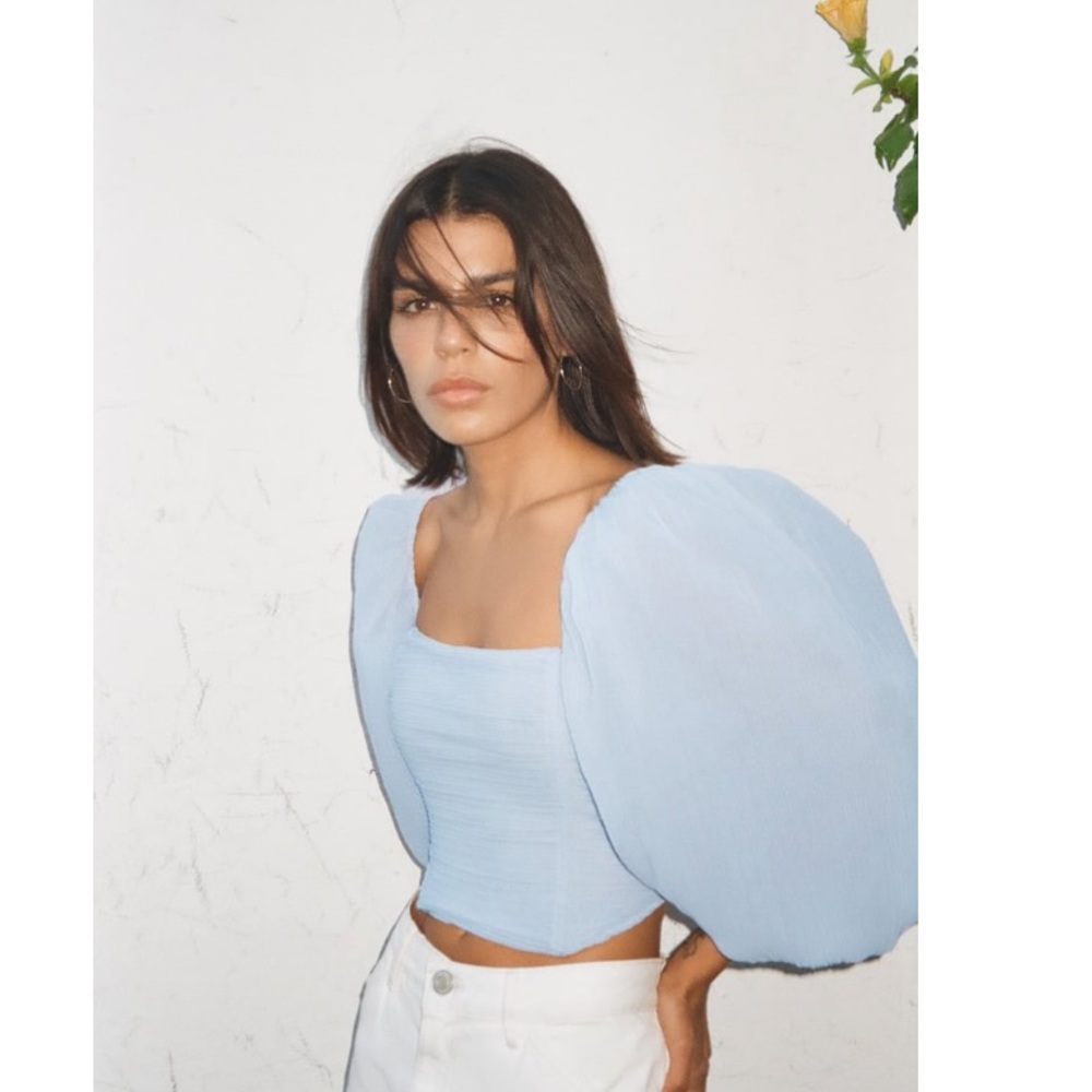 Zara organza top - Picture 8 of 15